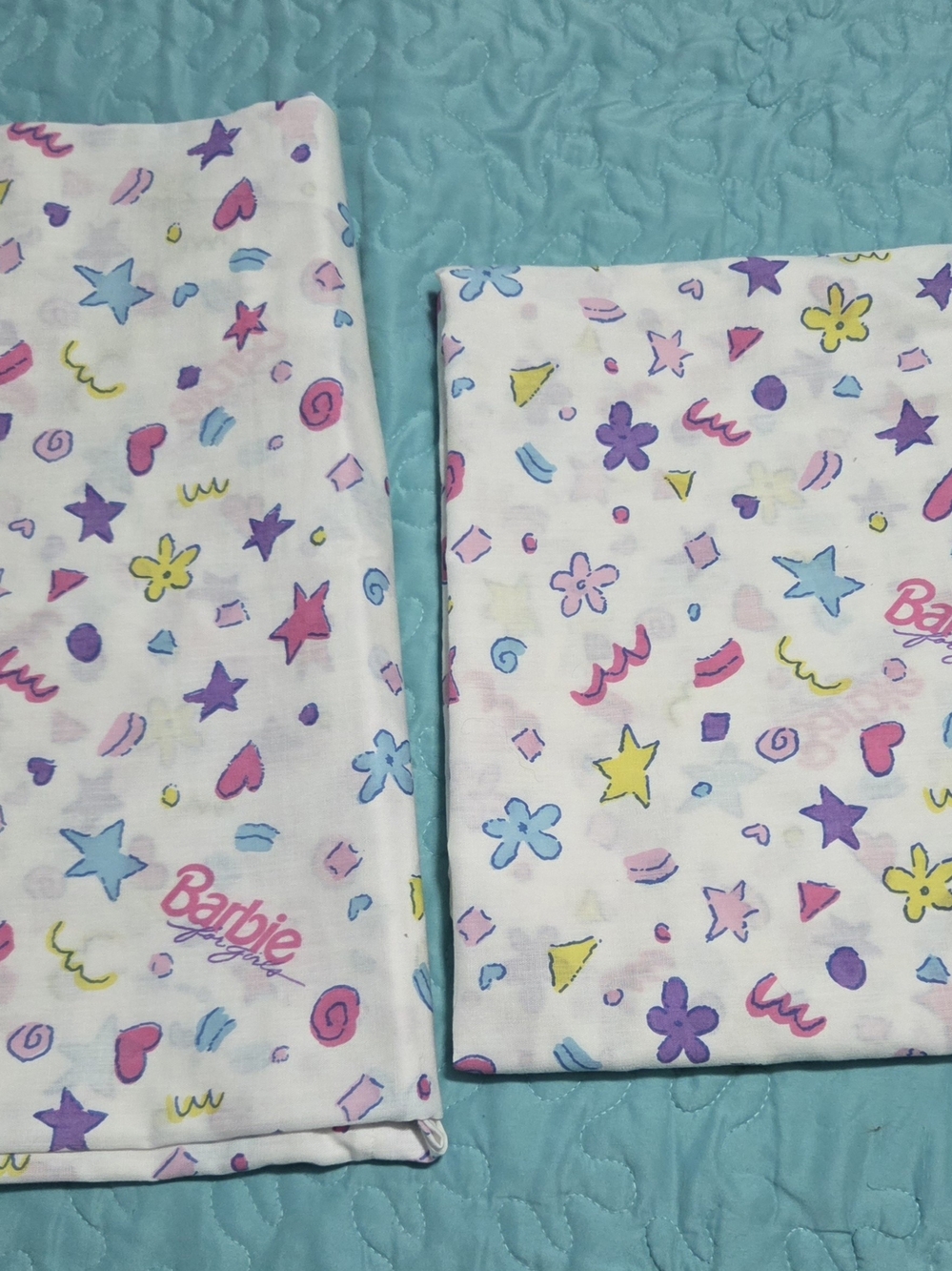 Vintage 1991 Barbie Curtains